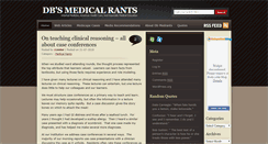 Desktop Screenshot of medrants.com